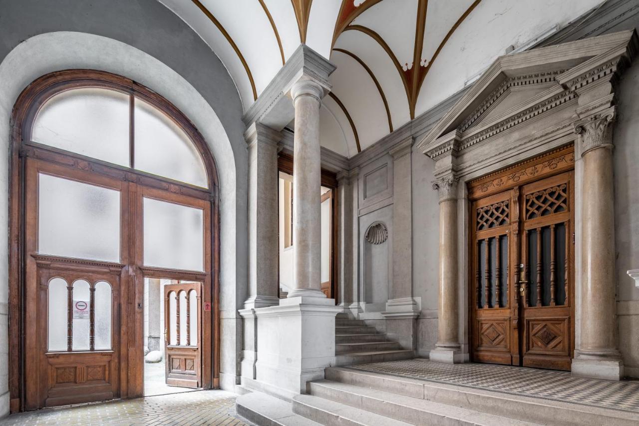 Luxurious Apartment 2Min Walk To Basilica Budapesta Exterior foto